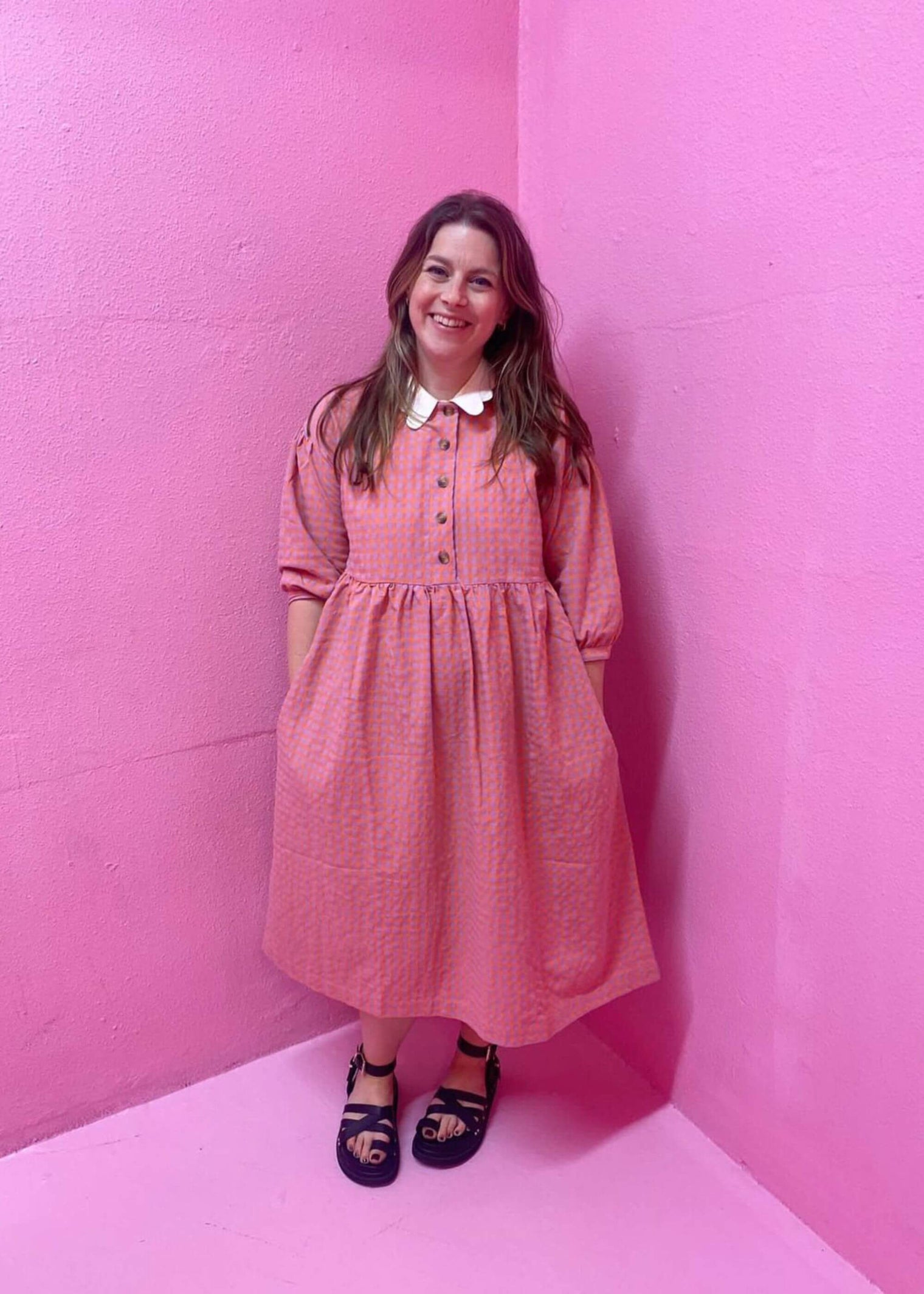 Hopscotch Strawberry dress