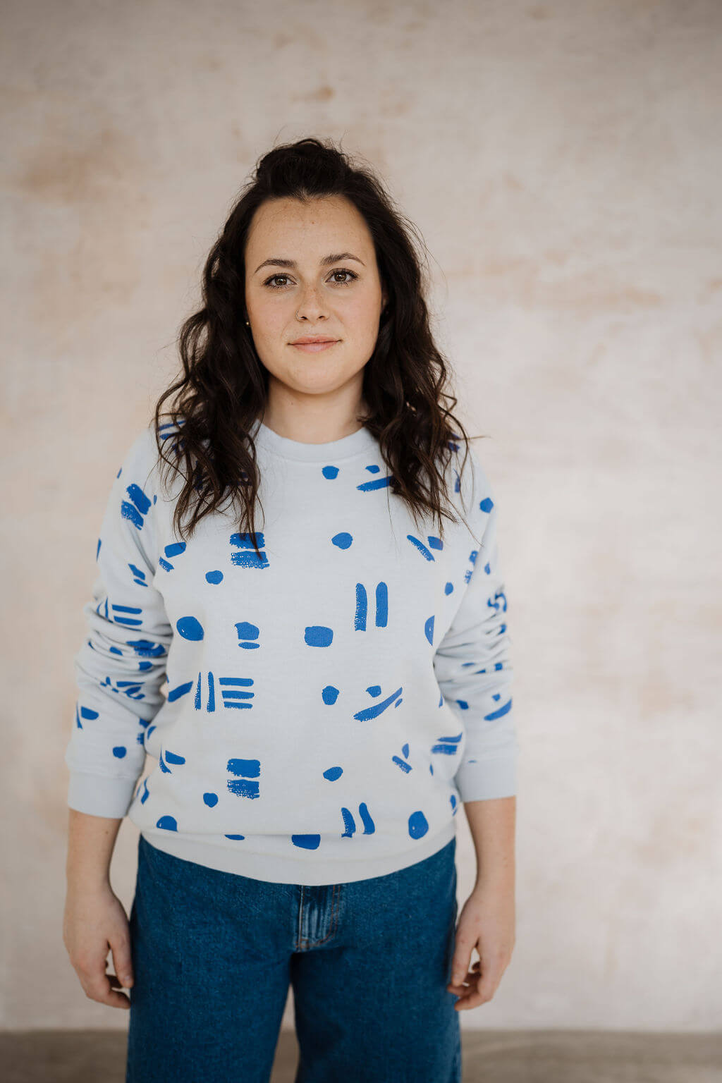 Line Dots sweatshirt