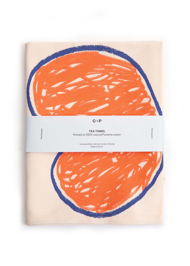 Pommes tea towel