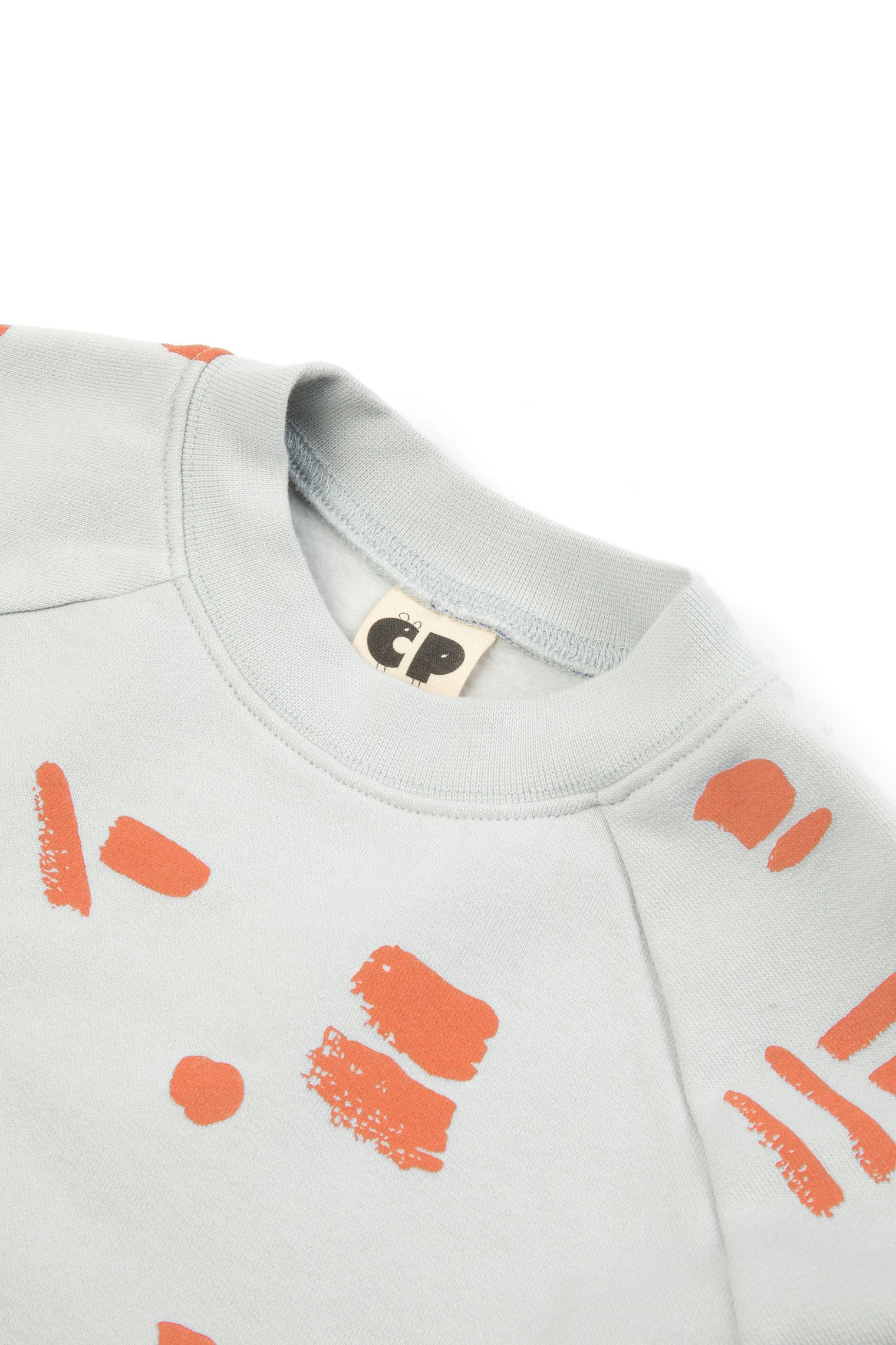 Line Dots sweatshirt Sunshine — Adult Sweatshirt Cub & Pudding