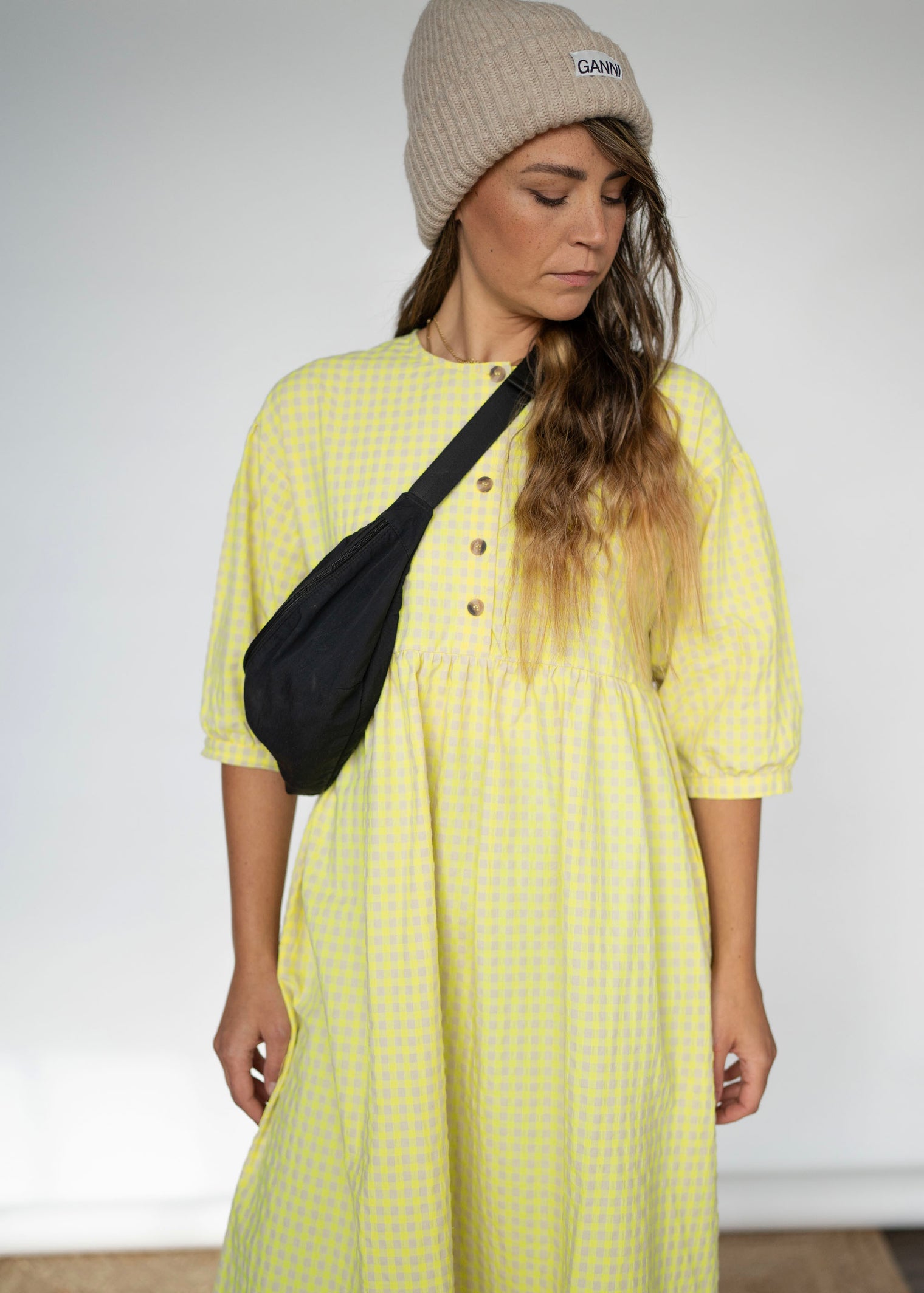 Hopscotch Neon Sunshine dress