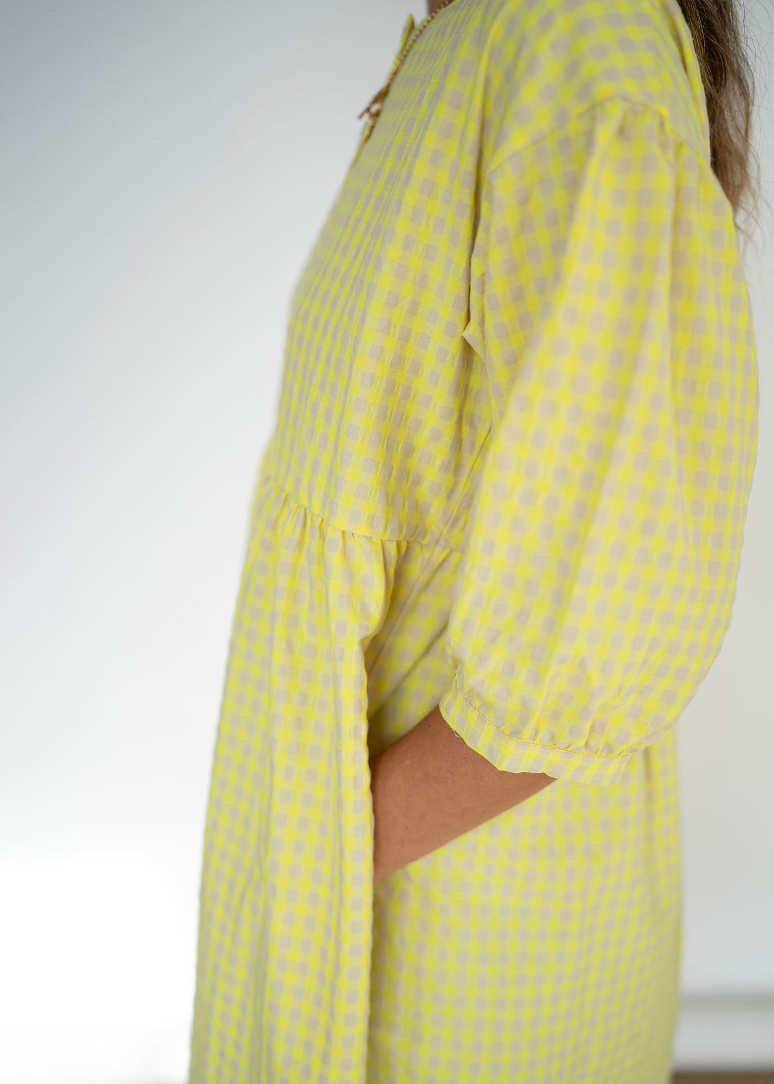 Hopscotch Neon Sunshine dress