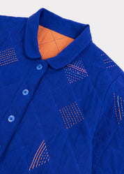 Bagru quilted jacket