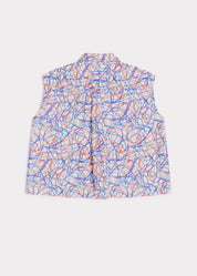 Bloomsbury sleeveless top – Scribble