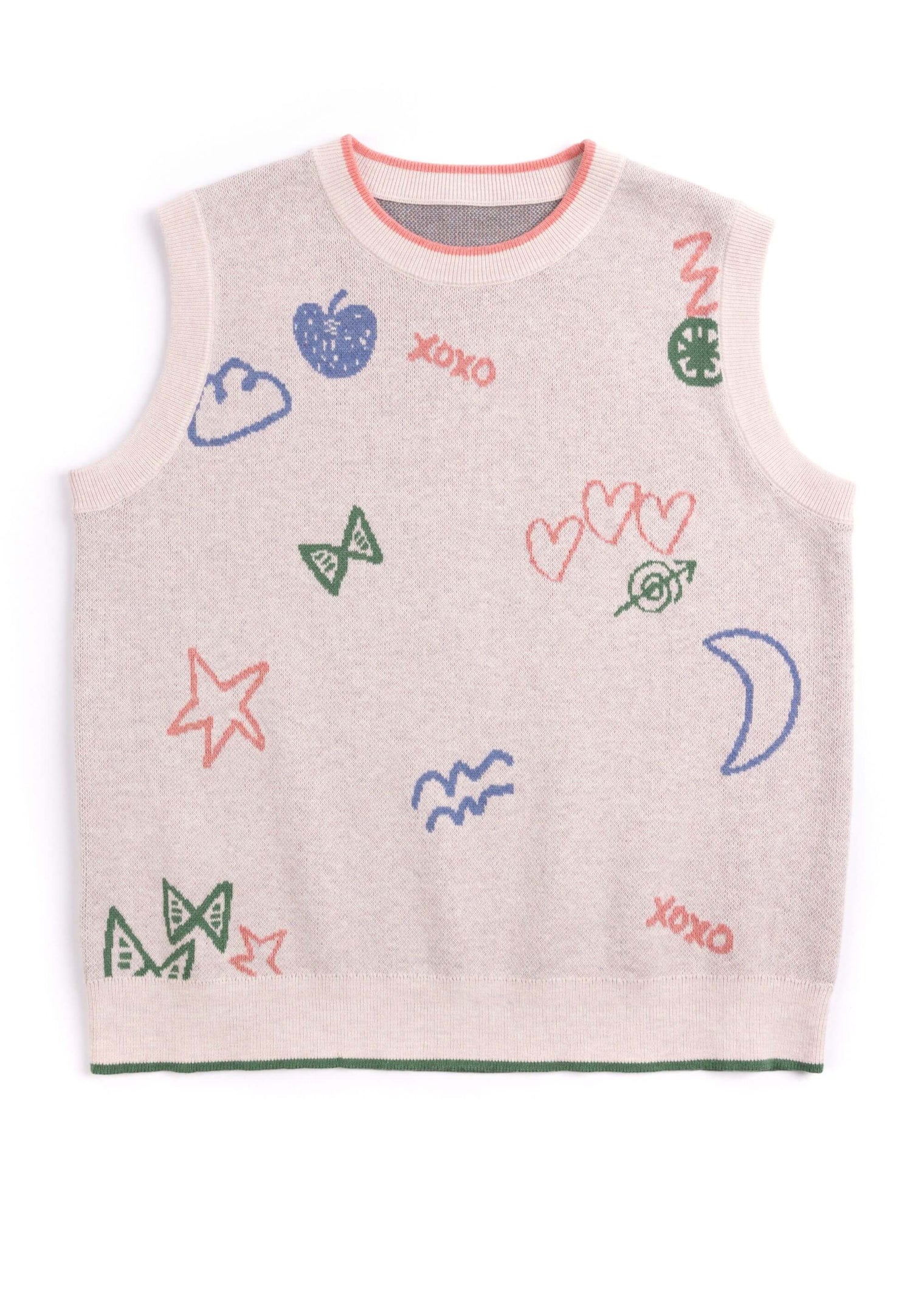 Icons Knit Vest Top