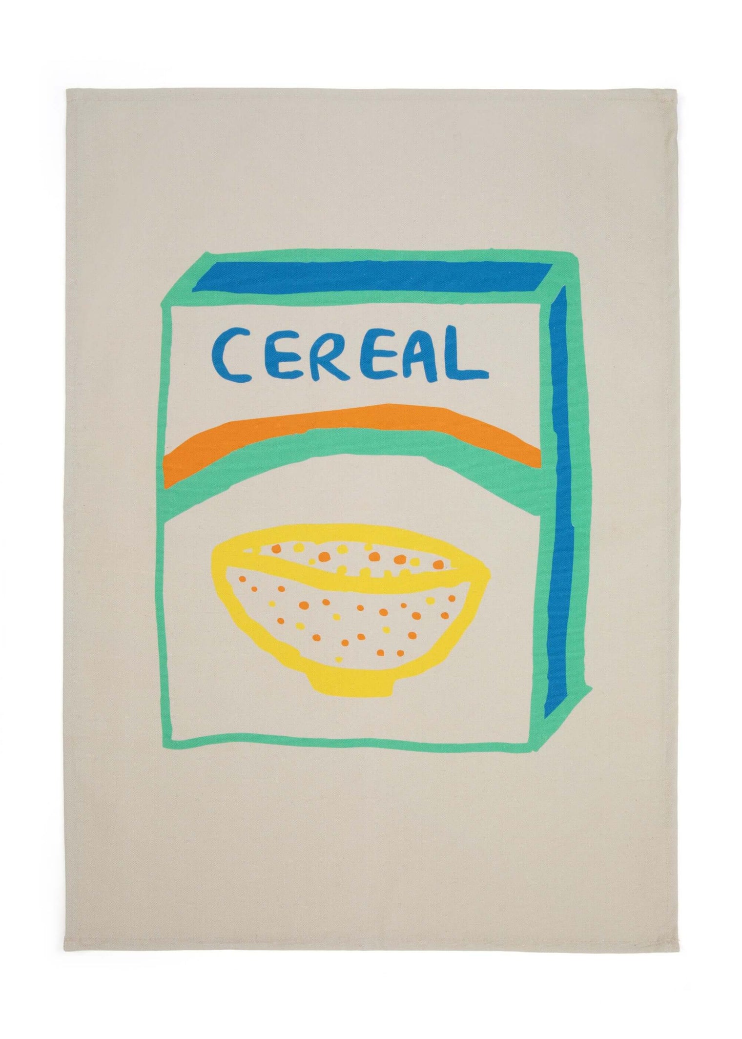 Cereal tea towel