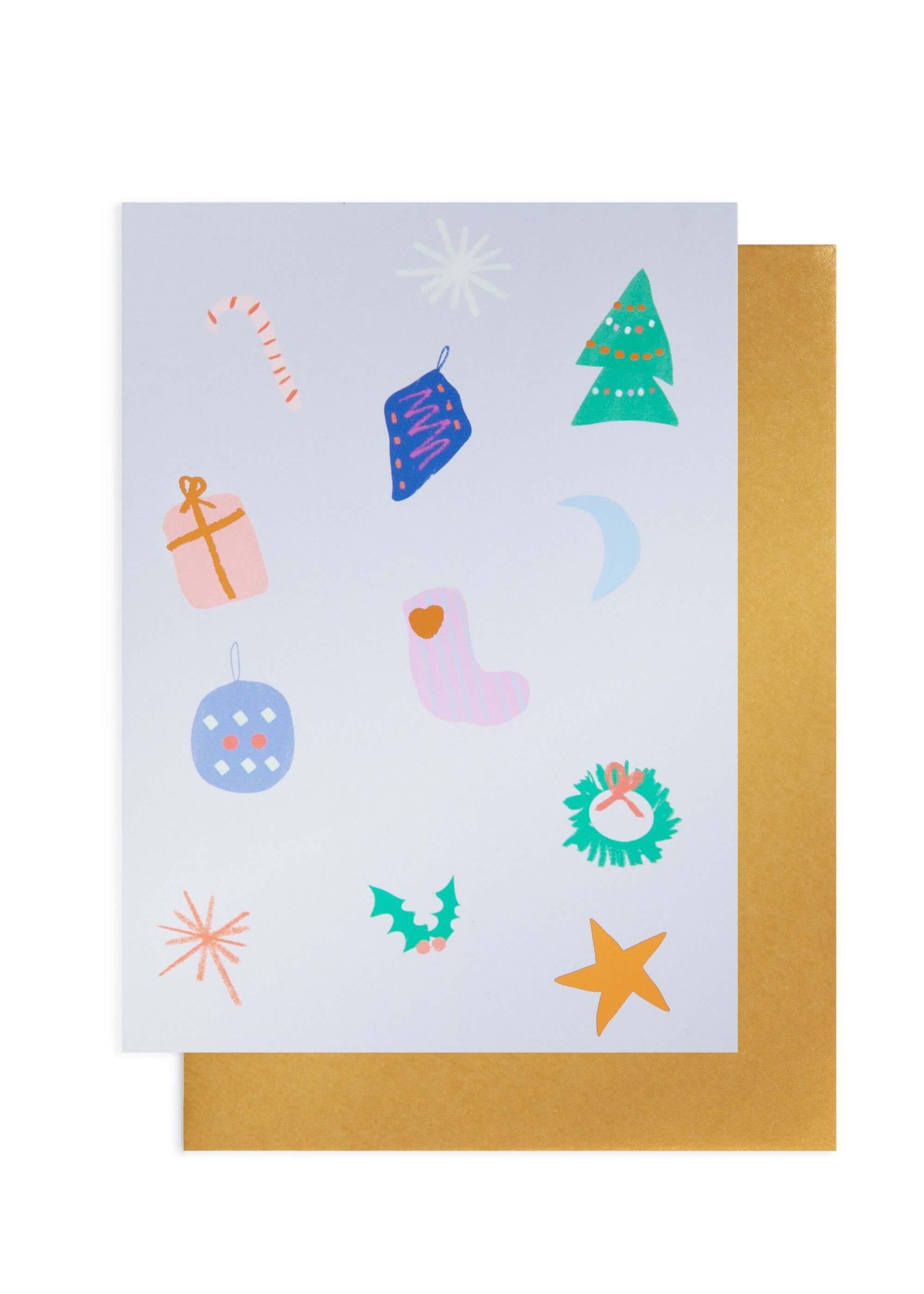 Christmas icons card