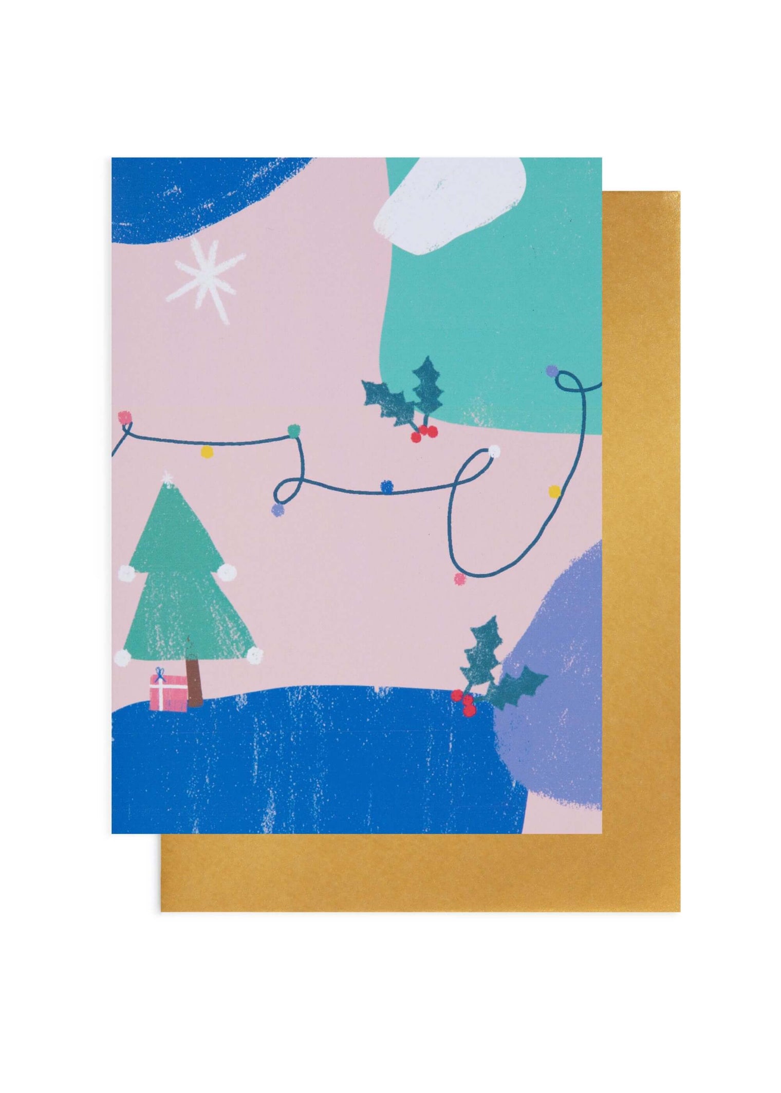 Christmas scene card