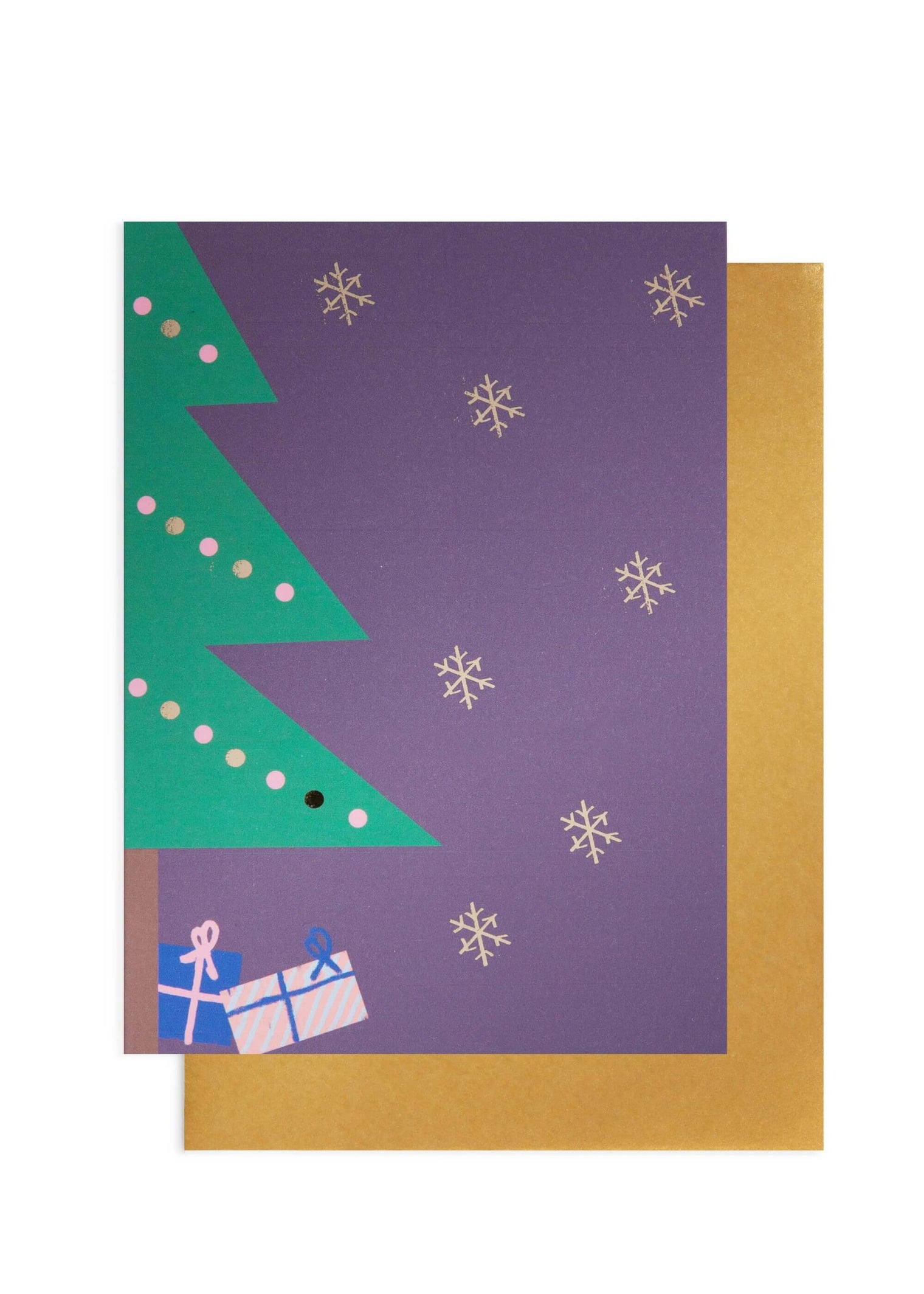 Christmas tree card