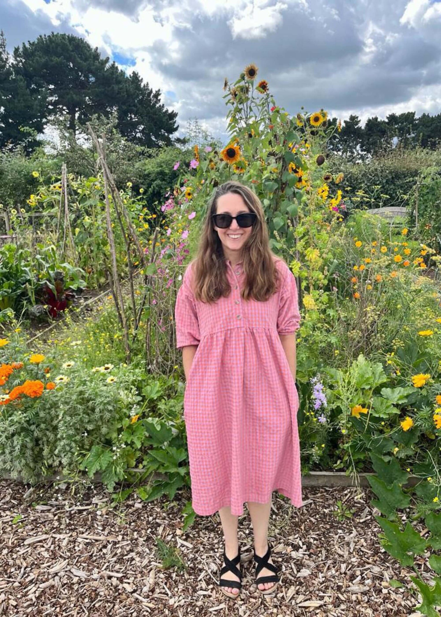 Hopscotch Strawberry dress