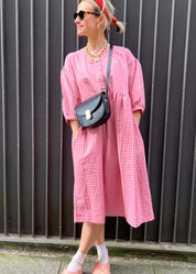 Hopscotch Strawberry dress