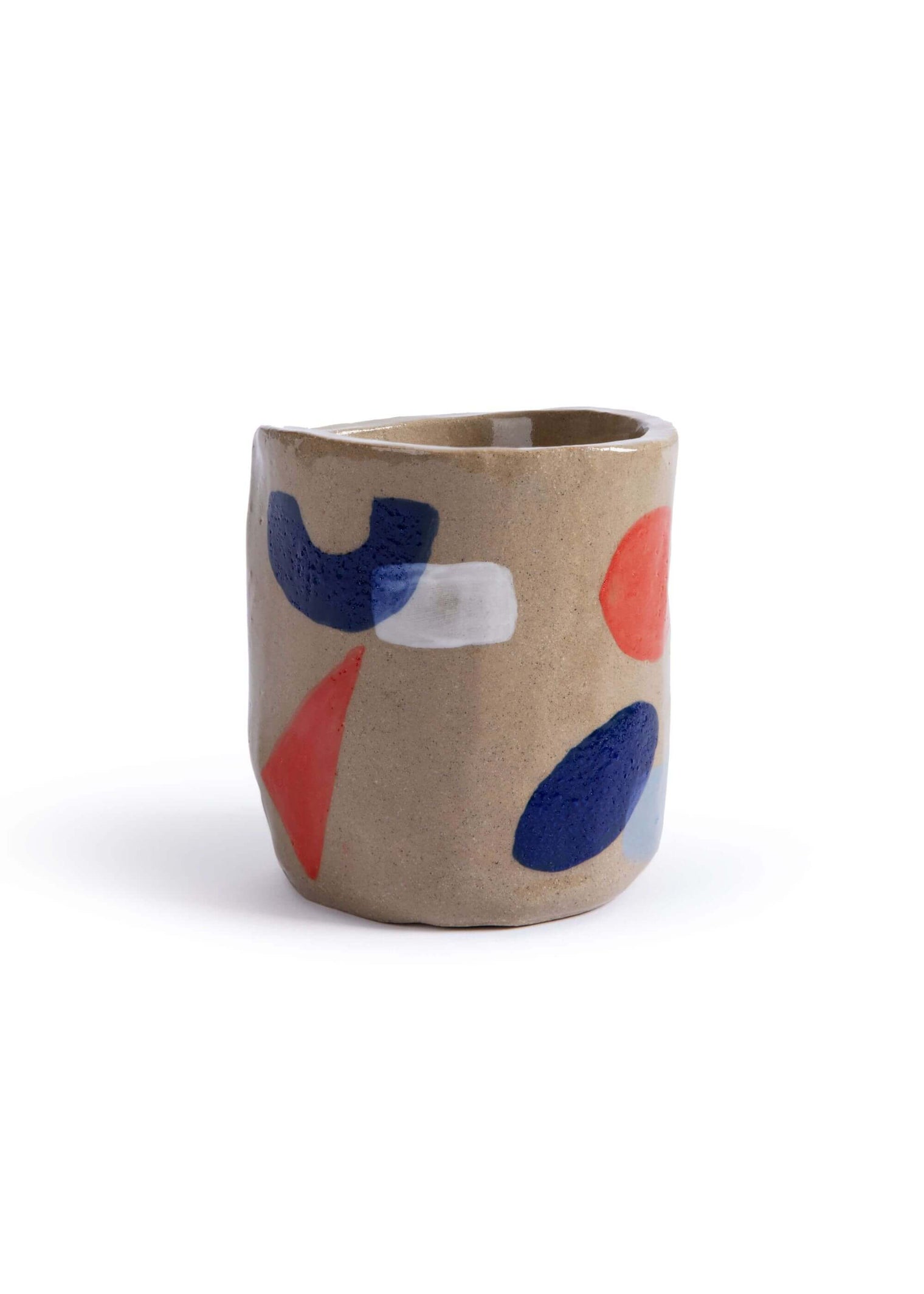 Line Dots ceramic pot - Bold