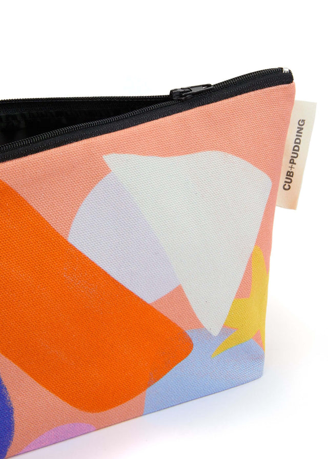 Shapes zip pouch