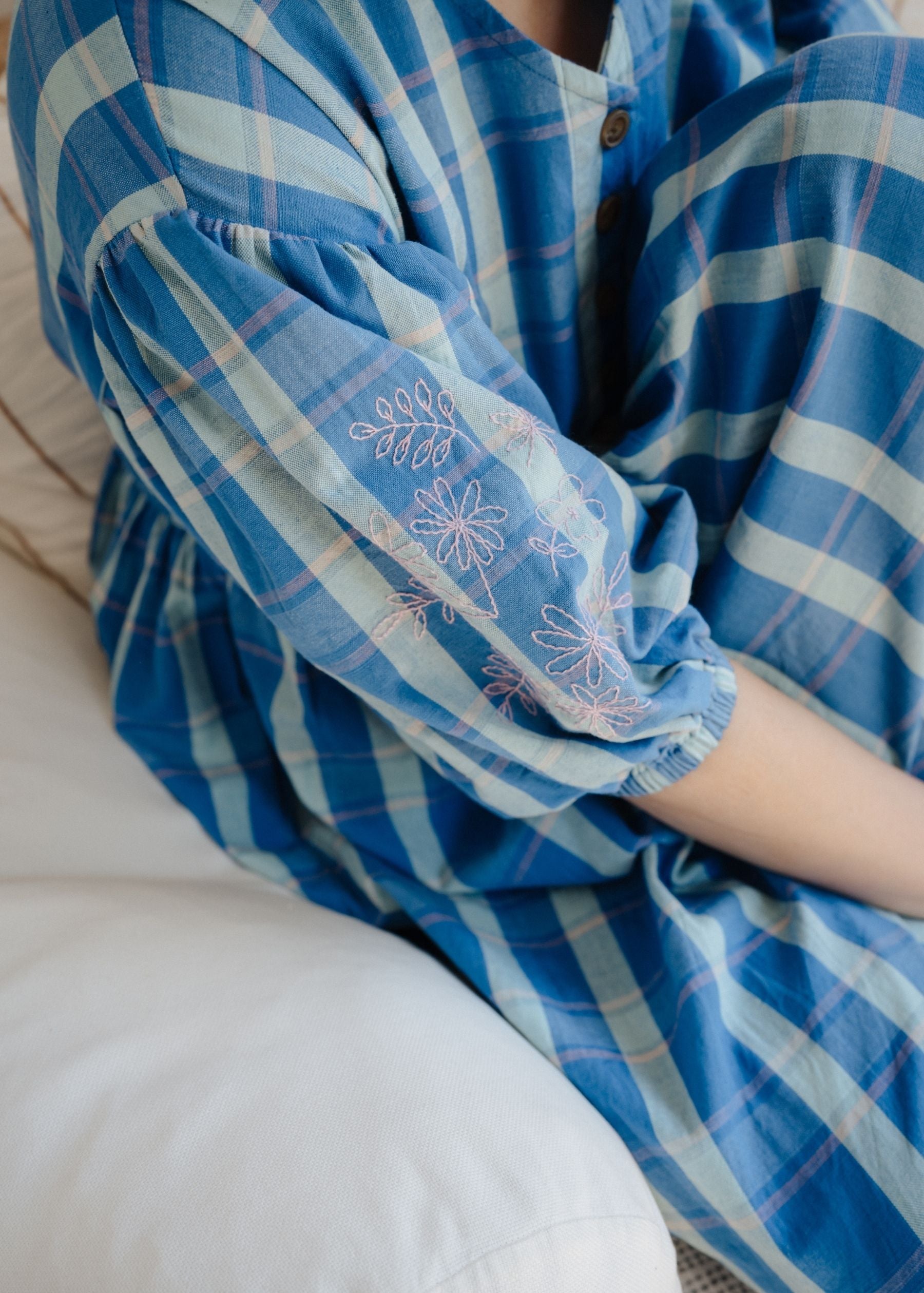 Sorrel dress – Cornflower Blue
