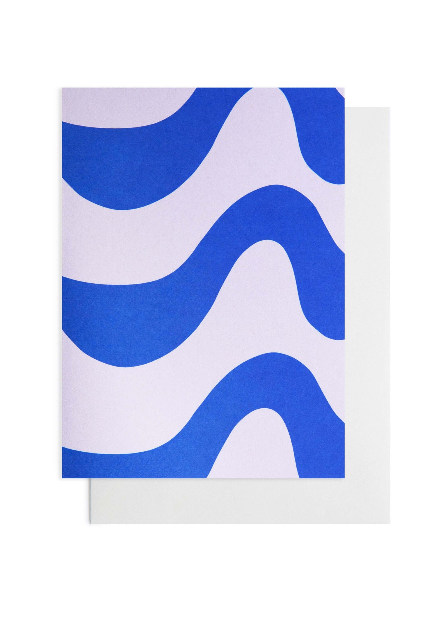 Waves greetings card