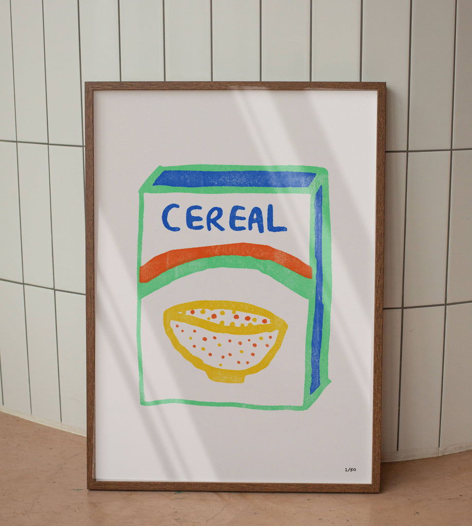 Cereal Print Cub & Pudding 