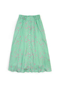 Lamorna Midi Skirt - Green Skirt Cub & Pudding 