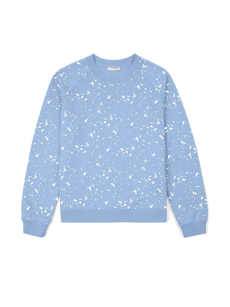 Lamorna sweatshirt Sky Blue & White — Adult Sweatshirt Cub & Pudding 